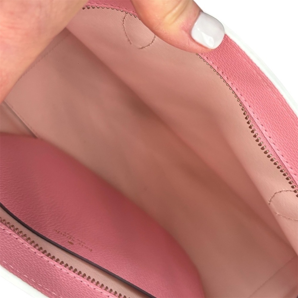 Kate Spade Blush Pink Eva Satchel Bag Shoulder bag Crossbody Vacation - Picture 5 of 9